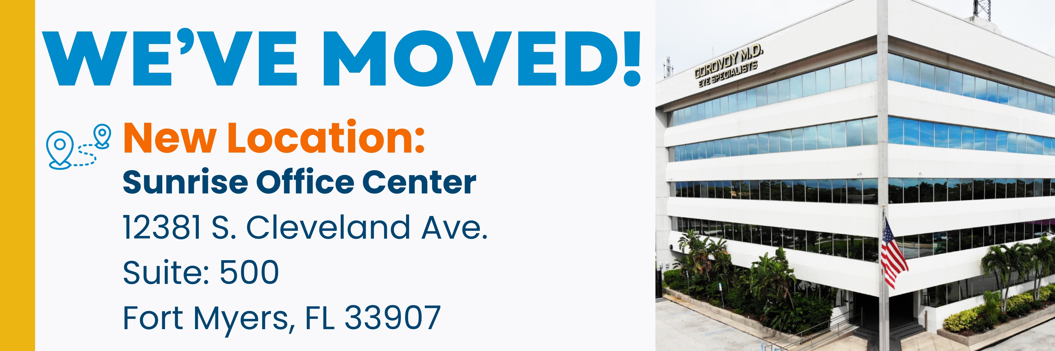 We've Moved - New Location