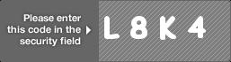 captcha code for visual authentication  letter L number 8 letter K number 4